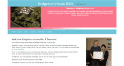 Desktop Screenshot of bridgeburnhouse.com