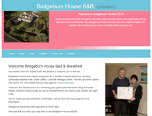 Tablet Screenshot of bridgeburnhouse.com
